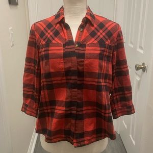 Armani exchange Flannel shirt. Lumber jack